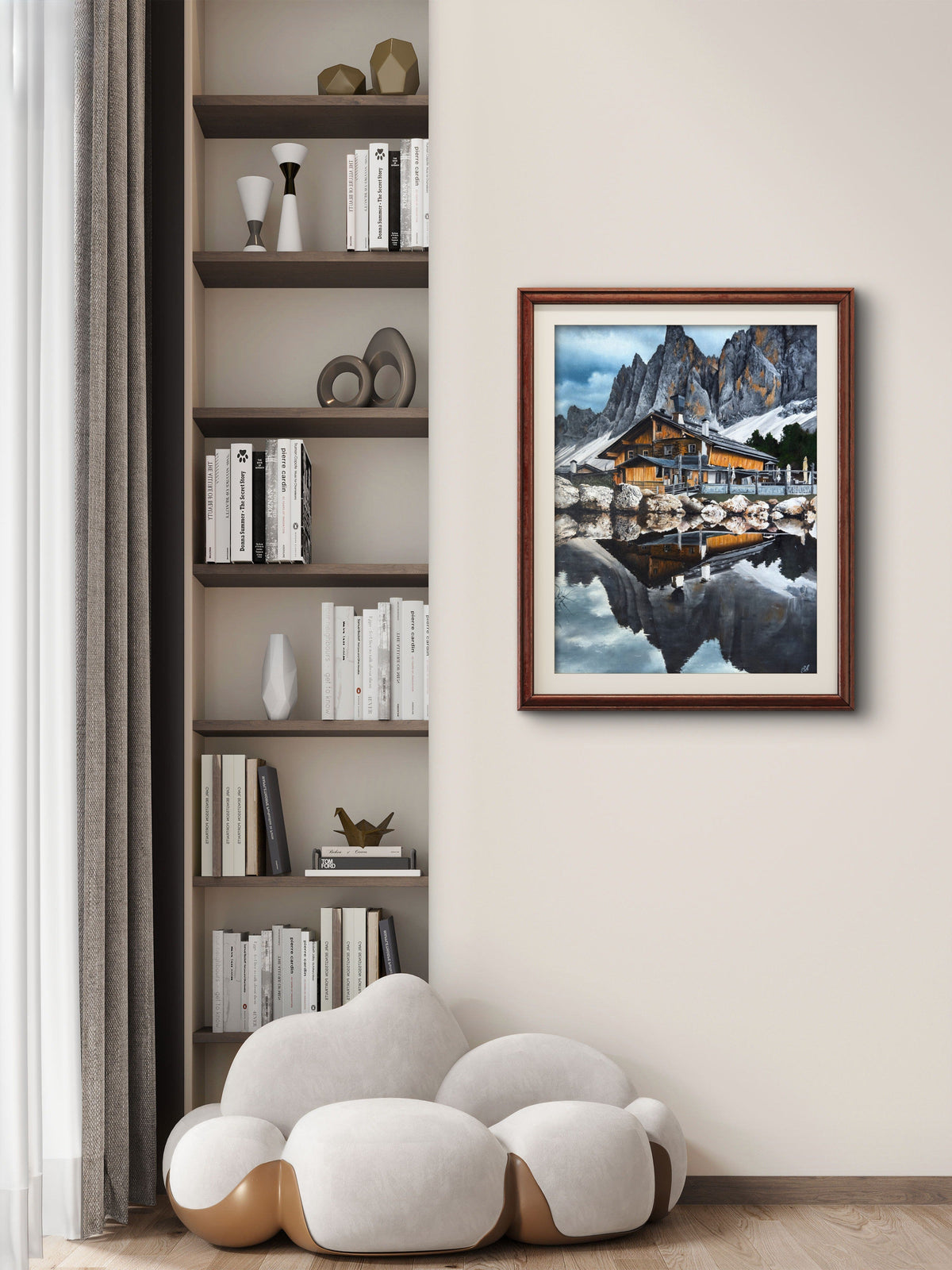 "Scenic Alpine Hut" Prints